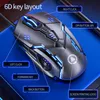 G5 Wired Mice BackLight High Sensitivity 6 Keys Macro Programming Gaming Mechanical Mouse For Game Computer Tablet PC