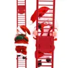 Weihnachten Spielzeug liefert Ornamente Geschenk elektrische Kletterleiter Santa Claus Puppe Spielzeug mit Musik fröhliche Baum hängende Dekor 220924