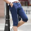 Pantaloncini da uomo 2022 uomo moda estate cotone sottile dritto slim fit fitness uomo business casual tinta unita W226