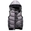 MENS Vesten Winter tactische warme mouwloze jas Casual vestkap met capuchon Aziatische maat M 5xl jassen C201 220926