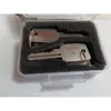 Sowoyoo48 PCSキーロックオープンツールワンワードブルヘッドSスロット電気コントロールドアShuang Shi Gu Li Locksmith Tools Lock Pick