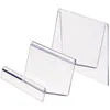 Hooks Topbathy 2-laags display Stand Acryl Riser Plank Desktop Wallet Organisator Sieraden Cosmetische houder