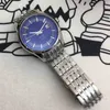 r Olex luksusowy męski zegarek mechaniczny Laojiadie latający niebieski stalowy pasek automatyczny Df001 genewa Es dla mężczyzn zegarki na rękę