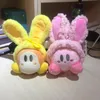 Plush dockor Anime Cartoon Star Kirby Toy Rabbit Long Ear Waddle Dee Doo Pink Cute Pendant Girls Holiday Gift 220924