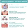Massager Face Mini Hifu Massicatore Massager ad ultrasuoni RF EMS sollevatura microcorrente Strumentati Anti Rugh Antifine Bellezza Strumenti per la cura della pelle 220926