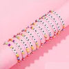 Feest gunst feest voorkeur kinderen acylische armband glazen bonen polsbandjes love lovel loste