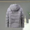 Мужские вниз 2022 бренд Winter Parkas Men Man Fashion Winder Wind -Prolenge Local Jacket Snow Hoat Осень изумной капюшона