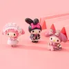 Anime Manga Kawaii My Melody Kuromi Kt Cat Anime Action Figures Collezione TV Doll Regali per bambini Ragazza Giocattolo Compleanno Decorazione desktop 220923