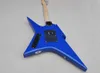 Guitare électrique 6 cordes bleu foncé avec touche en palissandre Floyd Rose