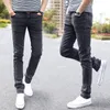 Männer Jeans Männer Stretch Skinny Männliche Designer Marke Super Elastische Gerade Hosen Slim Fit Mode Himmelblau 220927