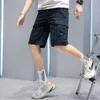 Herr shorts 2022 sommar män bomullsfickor last manlig korea stil kamouflage bermuda mode strand lösa casual kläder w208