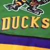 Herren Mighty Ducks 96 Charlie Conway 99 Adam Banks 33 Greg Goldberg Movie Hockey Jersey auf Lager