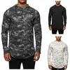 Sweats à capuche pour hommes Sweatshirts pour hommes en cours d'exécution Camouflage coupe-vent Sport manteau de gymnastique entraînement Jogging Fitness sweat-shirt vêtements de Sport entraînement