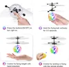 LED Flying Ball Toys Rechargeable Light Up Balls Drone Infrared Induction Helicopter Toy