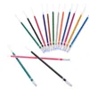 12/24/36/48 couleurs/ensemble paillettes Gel stylo recharges Flash à bille point culminant recharge couleur peinture dessin