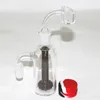 Matrix Perc Ash Catcher narghilè 14mm 45 90 gradi Glass AshCatchers per Glass Bong ashcatcher gorgogliatore tubo dell'acqua