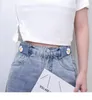 Ceinture de boucle de boucle sans boucle sans jean élastique sans boucle facile les hommes faciles étirent sans tracas