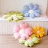 Bambole peluche 30-80 cm kawaii cuscino colorato fiore cuscino morbido di girasole tappetino tappetino divano di divani ripieni di decorazioni posteriori che dorme posteriori regali decorazioni posteriori 220924