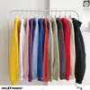 Kadın Hoodies Sweatshirts Privathinker Kadın Sweatshirts Katı 12 Renk Koreli kadın kapüşonlu kazaklar Sıcak büyük boy hoodies kadın 220923