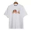 T-shirt T-shirt di design Camicie da palmo per uomo Boy Girl T-shirt da sudore Stampa Orso Oversize T-shirt angeli casuali traspiranti 100% puro cotone Taglia S-5XL 764635216