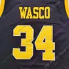 MITCH 2020 NYA NCAA UMBC Retrievers Jerseys 34 Wasco College Basketball Jersey Black Size Youth Vuxen All Stitched Brodery