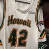 Mitch Custom Hawaii Basketball Jersey NCAA College 3 Eddie Stansberry 1 Drew Buggs 32 Samuta Avea 14 Zigmars Raimo Dawson Carper Justin Webster