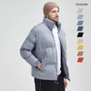 Mens Down Parka Inverno Uomo Giacca imbottita in cotone Cappotto Plus Size 8XL Capispalla Caldo trapuntato Parka Allmatch Allentato Basic Puffer Jacket Uomo 220927