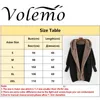 Womens Jackets Volemo Women Winter Tops Long Teddy Jacket Warm Thick Fleece Faux Fur Coat Plush Woman 220926