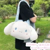 Pluche rugzakken poppen kawaii sanried cinnamoroll melody kuromi dames tassen handtassen schouder mode vrouwelijke messenger portemonnees kerstmis 9587176