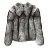 Womens Fur Faux Pur Coat Short Fashion IMITATE Hair Outono Winter Casual Lady Jaqueta 220926