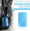 Towel Silicon Case Dry Utility Enduring Instant Cooling Face Heat Relief Reusable Chill Ice Cool With Silicone