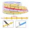 Remsor Dimble LED -strip DC5V Batteri USB COB med rörelsessensor Hög Bright Flex Strip1M 2M 3M för heminredning