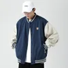 Men's Jackets Luxury Brand Embroidery Loose Baseball Jersey Street Fashion Bomber Autumn Tops Coat 220927