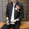 Jackets masculinos Spring Autumn Bomber Zipper Jaqueta Masculino Casual Streetwear Hip Hop Slim Fit Pilot Coat Men Clothing M 3xl XXXL 220927