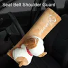Universelle Auto -Sicherheitsgurt -Schulterpolster warmer Flanell -Innensitze -Kissen -Beschützer