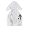 Kurtki męskie Techwear White Casual Coats Men Men Hip Hop Japan Style Odłączona odzież wierzchołka z kapturem Męska jesienna Owczesna odzież uliczna 220927