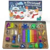 Julleksak leveranser 24 fidget advent kalender överraskning påsk presentförpackning antistress enkel dimple barn nyhet kawaii sensory s 220924