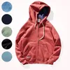 Herenjassen Herentrui Mode Trendy Knappe Ritsjas Verdikte Fleece Herfst- en Wintersporthoodie 220924