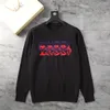 럭셔리 2023 New Mens 스웨터 뜨개질 자수 후드 jumper Pull Homme 남자 여자 긴 슬리브 풀오버 디자이너 패션 스웨트 셔츠