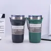 Tazza da caffè in acciaio inossidabile con manico 550/710ml Thermos per caffè a doppia parete per auto sottovuoto Seaway