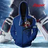 Herren Hoodies 2022 Est 3D-Druck Hockey Geschenk Lustig Harajuku Streetwear Casual Einzigartige Unisex Hoodies/Sweatshirt/Reißverschluss-Tops