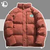 Hommes Down Parkas Hommes Hiver Vers Le Bas Coton Parka Velours Côtelé Hip Hop Épaissir Chaud Vestes Casual Lâche Manteau Unisexe Streetwear Japonais Outwear Femmes 220927