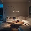 Tafellampen Italiaanse LED RECHTS RECHTS VISSING VLOER LAMP CREATIEVE TALL TAND VANG Lichten voor woonkamer Slaapkamer naast moderne studie Reading Reading