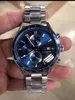 Top Sell Classic Man Watch rostfritt stålklocka kvarts stoppur armbandsur manlig klocka modeföretag nya klockor t0012628184