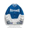 Men's Jackets Letterman Embroidery Stadium Award Patchwork Men Baseball Bomber Jacket Unisex Women Varsity University Coat Streetwear Couple 220927