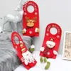 Merry Christmas Door Hanger Pendants Knob Xmas Non-woven Fabric Doors Handle Hangers Sign For Holiday Party Home Decor BBB15836