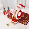 Рождественская игрушка поставляет электрические Санта -Клаус для подъемной лестницы веревку с музыкой.