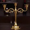 Candle Holders 3 Pcs Metal Candelabra Tall Holder Wedding Event Stand 26X27cm & 7X4x5cm 9X2.7Cm