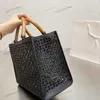 Tote Bag Cutout Designer de moda de couro Crossbody Crossbody For Women Classic Famous Brand Shoppings 220302