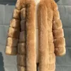 Womens Jackets ZADORIN Winter Long Furry Faux Fur Coat Jackets Women Thick Warm Fluffy Faux Fur Jacket Causal Party Overcoat Streetwear 220926